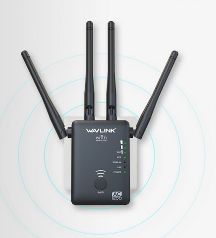 Wavlink WL-WN575A3 AC1200 Dual Band Wi-Fi Range Extender